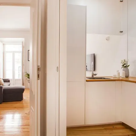 Apartmán Cozy 1st Floor Flat Chiado District With Balconies And Ac 19th Century Building Lisboa